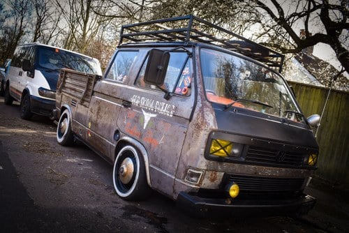 1983 VW T25 Doka Crew Cab Pickup Volkswagen Rat Rod T3 For Sale