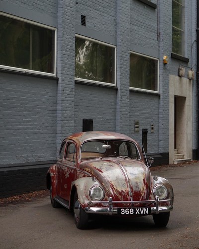 1958 VW Beetle Original Paint. Patina/Sunburn In vendita