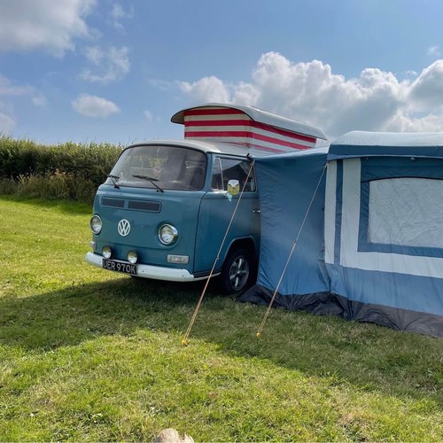 1972 Beautiful Bluebell Volkswagen T2 For Sale