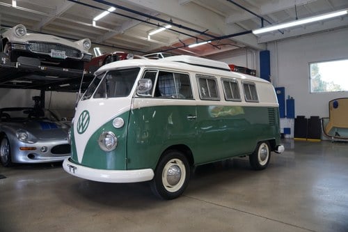 1966 Volkswagen Split Window Type 23 Camper Bus SOLD