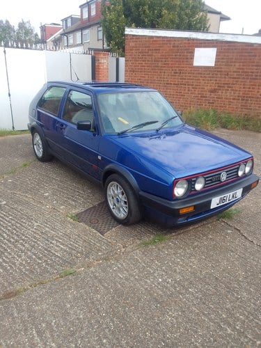 1991 VW Golf GTI MK2 3 door. Stunning rare Bright Blue car. For Sale