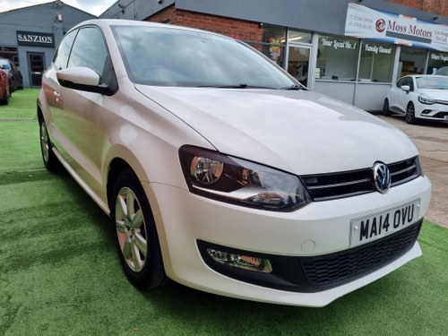 2014 VOLKSWAGEN POLO 1.2 MATCH EDITION 3DR SOLD