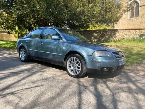 2002 02 Volkswagen VW Passat W8 4 Motion Blue Spirit Auto Saloon Kaufen Bei