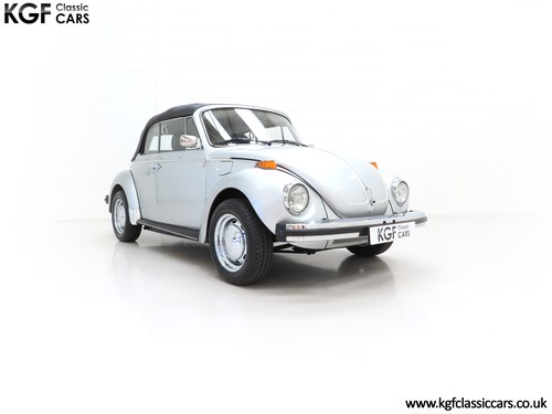 A Very Late Production 1979 Volkswagen Beetle 1303 Cabriolet VENDUTO