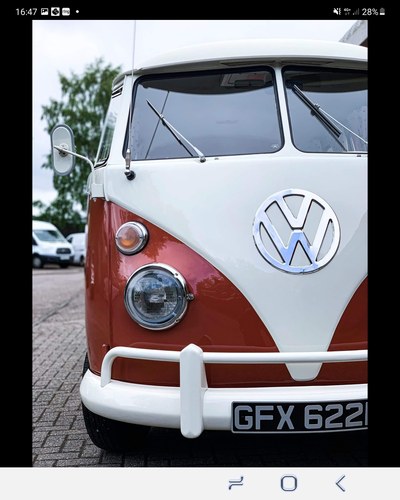 1966 13 window vw rare imported from california. For Sale