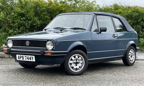 1983 VOLKSWAGEN GOLF GL CABRIOLET BY KARMANN For Sale by Auction