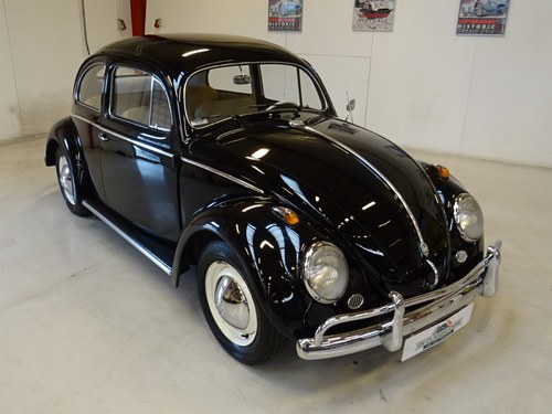 1955 Volkswagen Beetle DeLuxe (Type 113) 2-Door Oval-Window VENDUTO