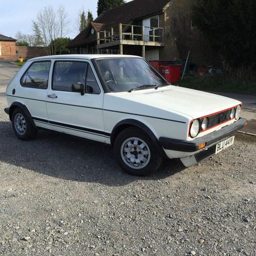 1982 Mk 1 Golf GTI 1.8 5 speed V original owned for over 25 years Till salu