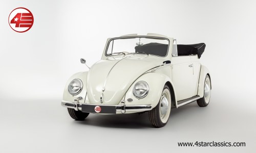 1959 VW Beetle Cabriolet /// Rare RHD /// Beautifully Restored For Sale