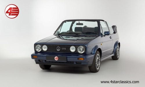 1991 VW Golf GTI Mk1 Cabrio /// Cambelt Service Done /// 80k Mls VENDUTO