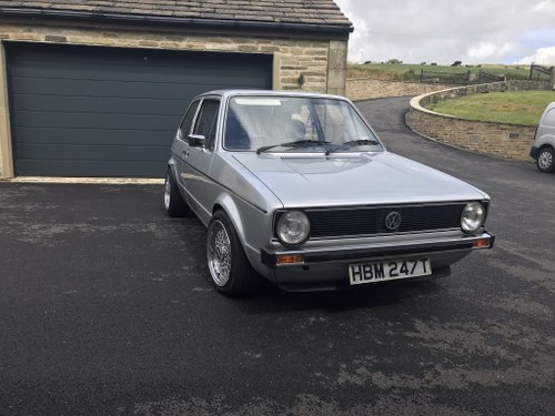 1978 VW golf mk1 fitted with 16v engine. SOLD