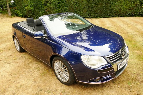 2007 VW EOS SPORT TRSI 2.0 SE CONVERTIBLE SOLD