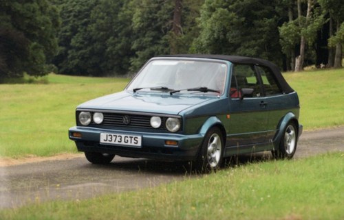 1991 VW Golf Mk 1 Cabriolet VENDU