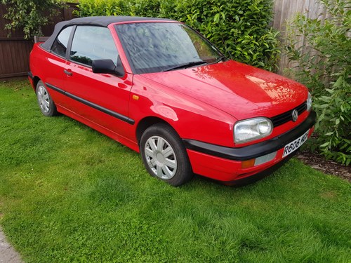 1997 VW Golf Cabriolet 12/10/2022 For Sale by Auction