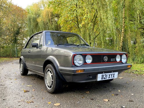1985 Volkswagen Golf GTi Cabriolet For Sale by Auction