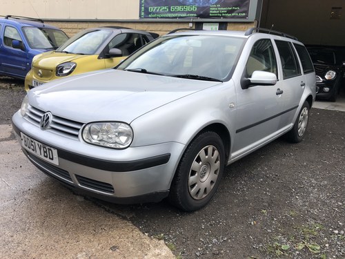 2001 Volkswagen Golf 1.9 TDi - Estate - Low Mileage Till salu