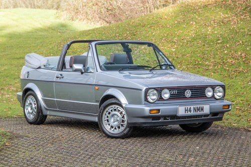1990 Volkswagen Golf GTi Cabriolet For Sale by Auction