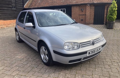 2000 VOLKSWAGEN GOLF For Sale by Auction