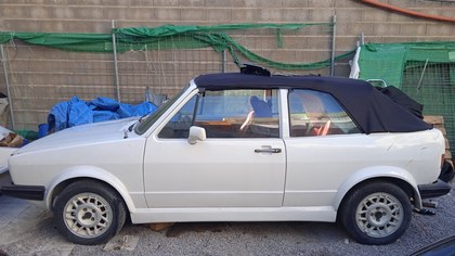 GOLF SERIES 2 GOLF 1 1987 CABRIOLET PROJECT