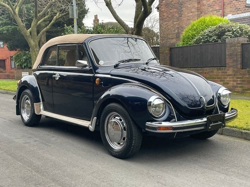 1975 Volkswagen Beetle convertible VERKAUFT