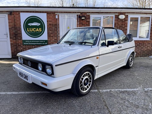 1990 VW Golf Mk1 1.8 Clipper Cabriolet - ALMOST CONCOURS For Sale