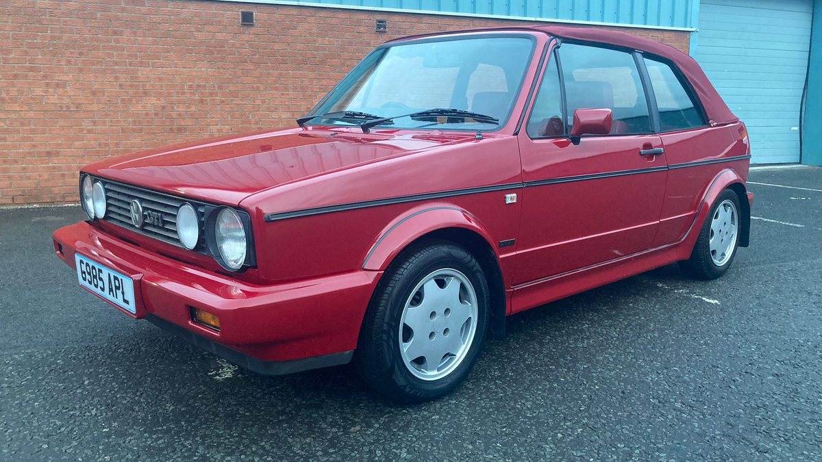 1989 Golf R 1989 Volkswagen Golf Red Manual, 5 speed Right Hand Drive in Kirkcaldy ...