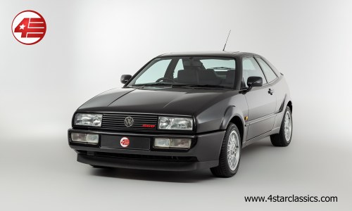 1991 VW Corrado G60 /// 1 Owner /// FSH /// 63k Miles VERKOCHT