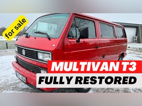 1988 Volkswagen Multivan T3 FULLY RESTORED For Sale