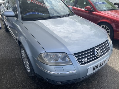 2002 VW Passat 4.0 W8 275bhp 6 Speed Manual PX Swap.