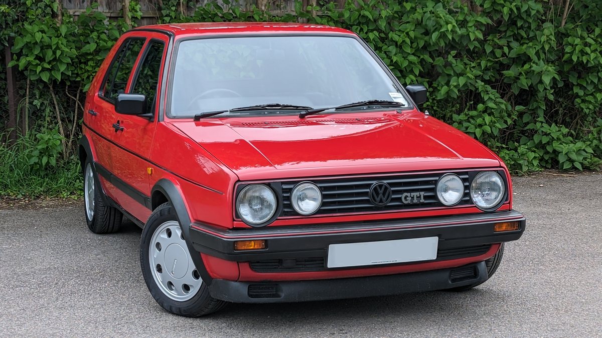 1989 Golf R 1989 Volkswagen Golf Red Manual, 5 speed Right Hand Drive in ...