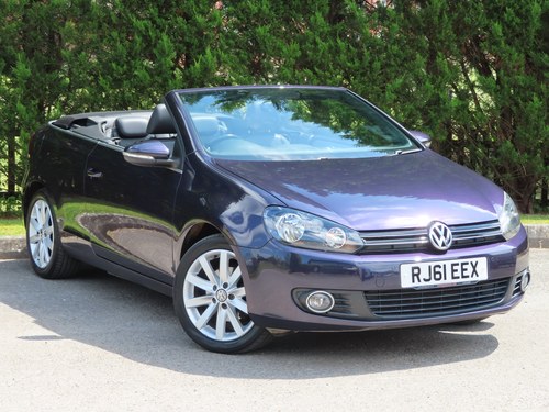 2011 Volkswagen Golf 1.6TDI S Convertible Leather/Htd Seats For Sale