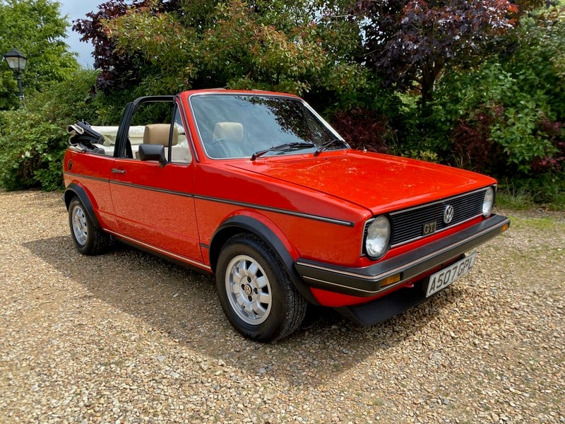 VOLKSWAGEN GOLF MK1 CABRIOLET GTI IN STUNNING CONDITION