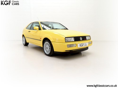 1989 A Concours D’Elegance Competing Volkswagen Corrado 16V VENDU