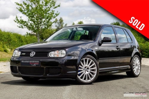 2003 VW Golf (Mk IV) R32 manual 5-door (19,192 miles) VERKAUFT