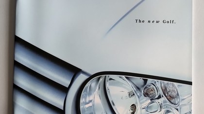 1998 Volkswagen Mk4 Golf UK Sales Brochure