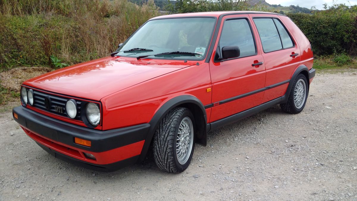 1989 Golf R 1989 Volkswagen Golf Red Manual, 5 speed Right Hand Drive in Leek ...