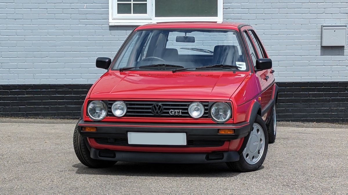 1989 Golf R 1989 Volkswagen Golf Red Manual, 5 speed Right Hand Drive in Bordon ...