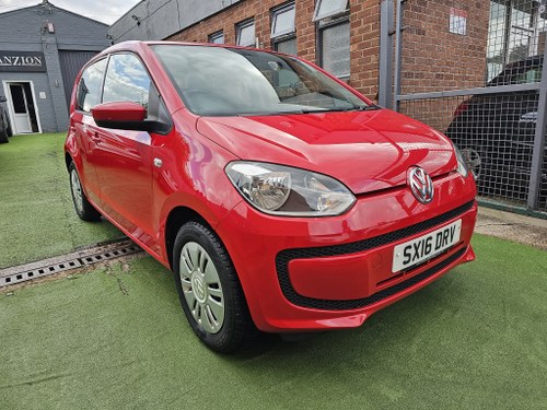 2016 VOLKSWAGEN UP! 1.0 MOVE UP 5DR Manual RED SOLD