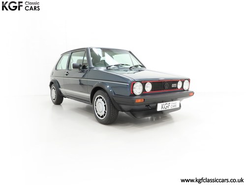 1983 A Meticulously Restored Volkswagen Golf GTi Campaign Edition SOLD