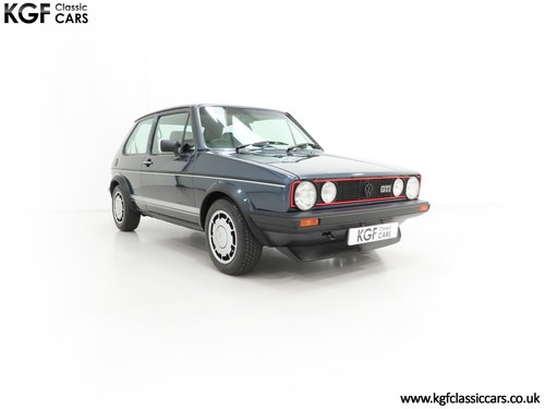 1983 A Meticulously Restored Volkswagen Golf GTi Campaign Edition VERKAUFT