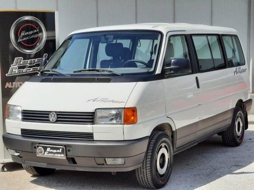 1993 VW T4 2.4D SYNCRO 4X4 ALLSTAR MULTIVAN 7P. -ASI\CRS- A vendre