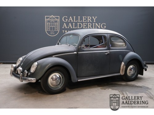 1955 Volkswagen Beetle kever type 1 FIRST PAINT, ONLY 159000 KM! For Sale