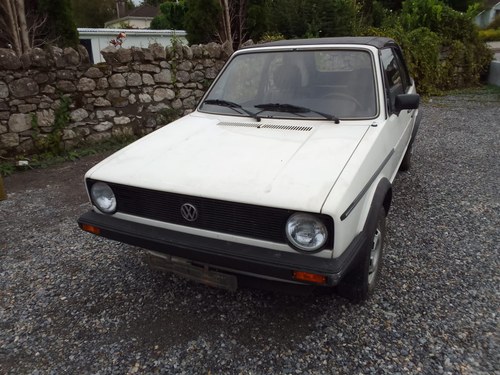 1979 Volkswagen Golf Convertible