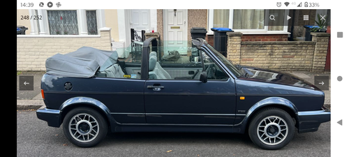 1989 Volkswagen Golf Clipper Cabrio Auto