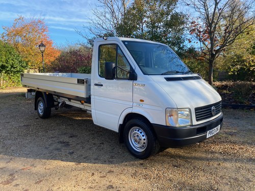 2003 VW LT35 109BHP 3.5T LWB DROP SIDE PICK UP WITH 9K MILES! SOLD