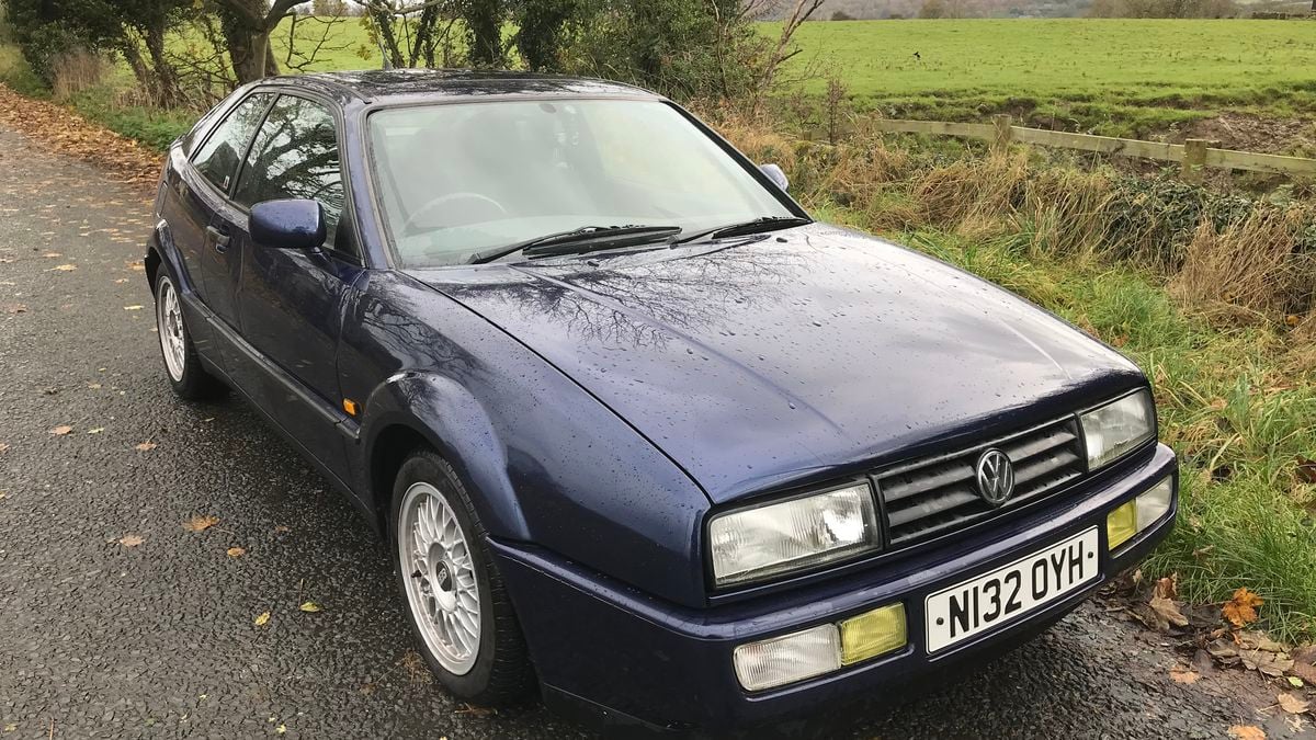 1995 Volkswagen Corrado Blue Manual, 5 speed Right Hand Drive in Otley