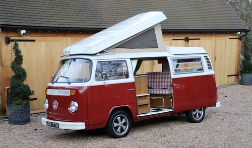 1974 VW T2 Bay Window Westfalia Continental Camper Van. RHD Kaufen Bei
