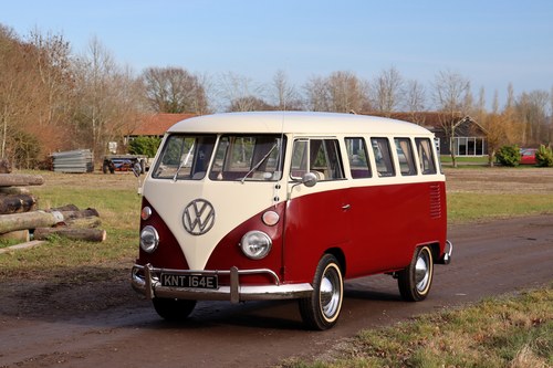 1967 Volkswagen Type 2 Kombi Luxo '15 Window' Camper For Sale by Auction