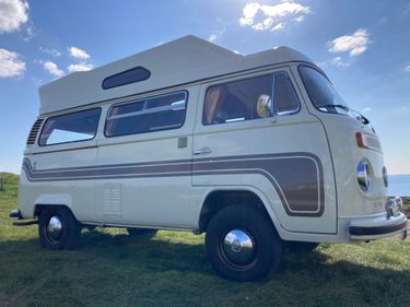 VW late bay camper restored and rare Palomino conversion