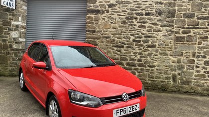 2011 61 VOLKSWAGEN POLO 1.4 MATCH 5DR. 74762 MILES.